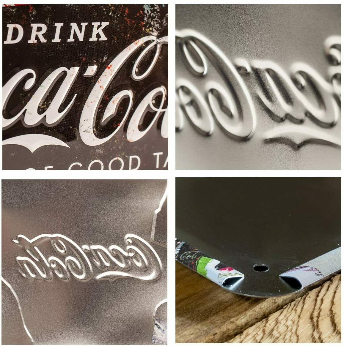 plaque coca-cola collage vintage