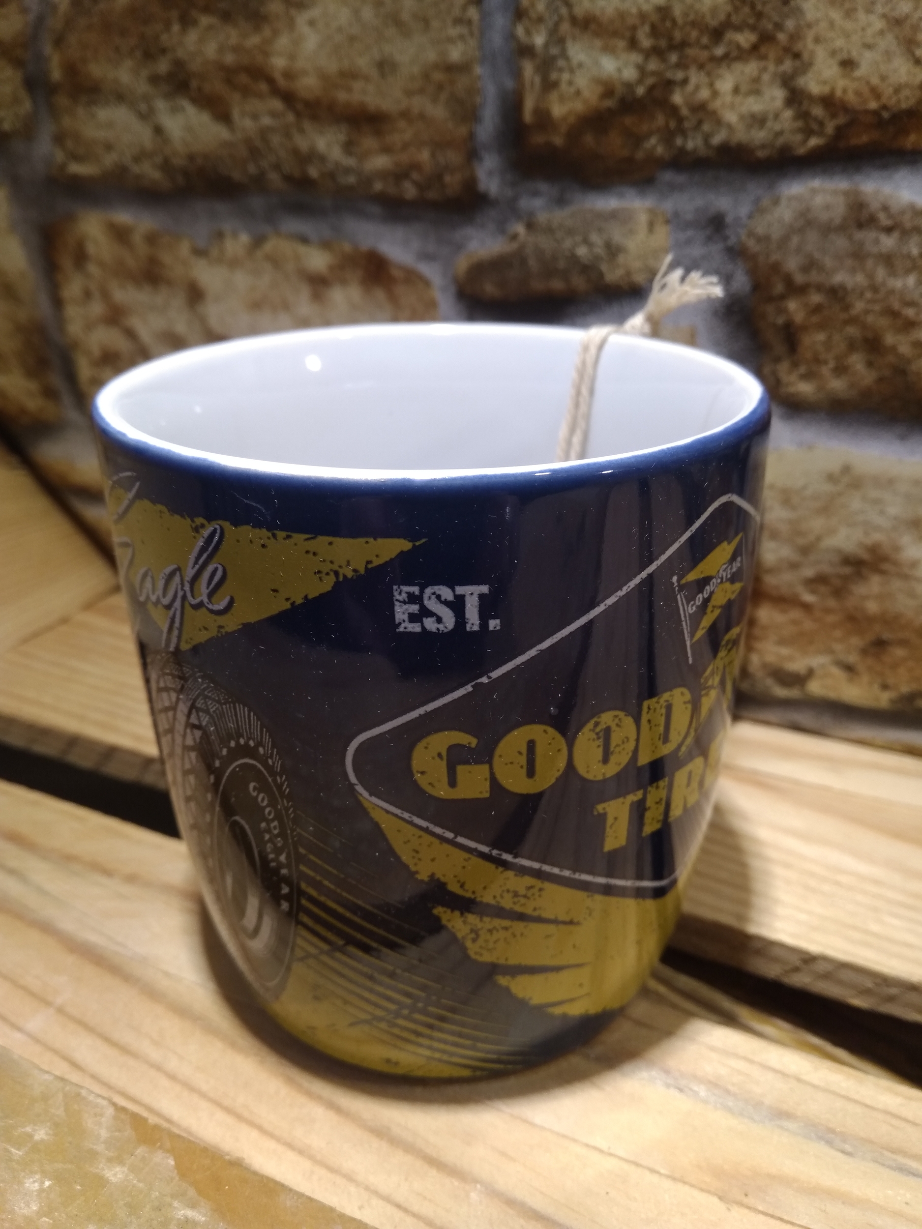 mug tasse publicitaire vintage goodyear