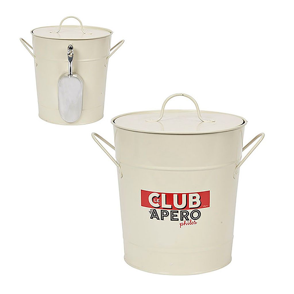 seau glacons apéro club retro vintage