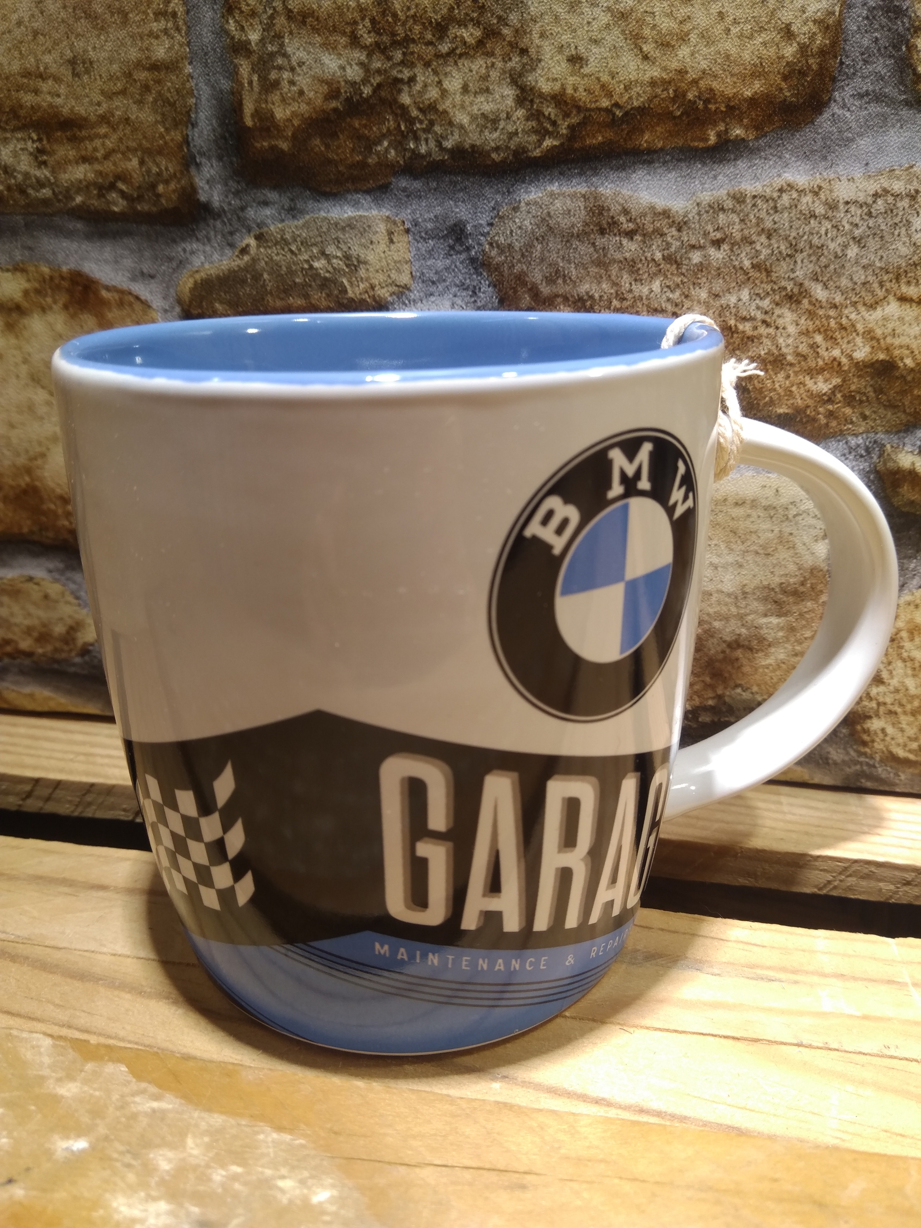 mug tasse céramique bmw garage