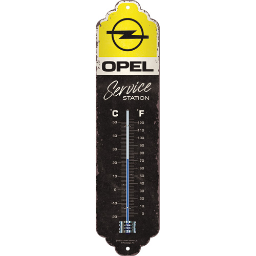 Thermomètre métal Opel service