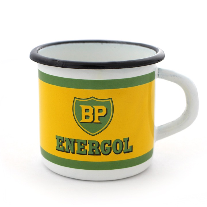 tasse émaillée Bp energol