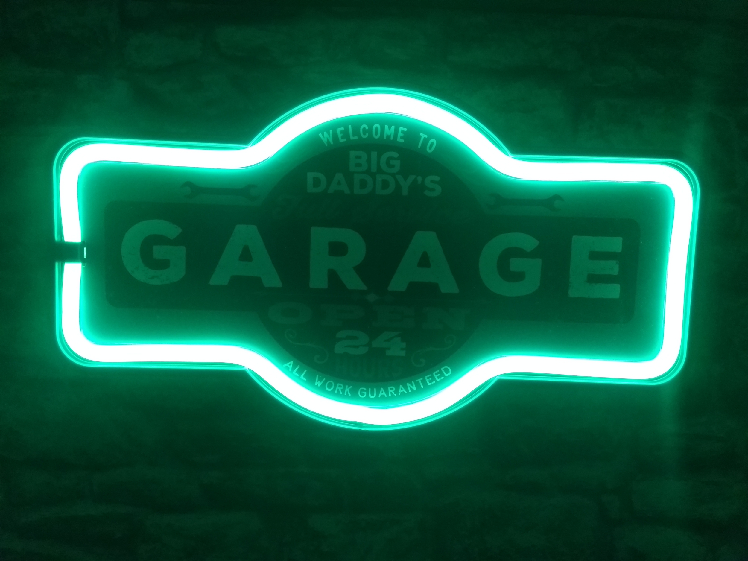 Enseigne Lumineuse Mopar Hemi Garage - Cadeau Vintage Parfait