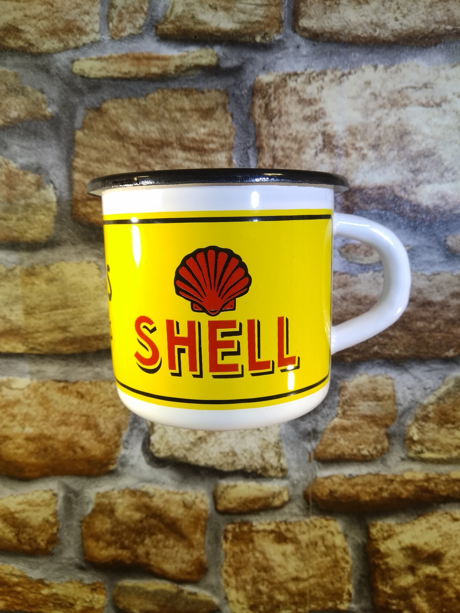 mug shell émaillé