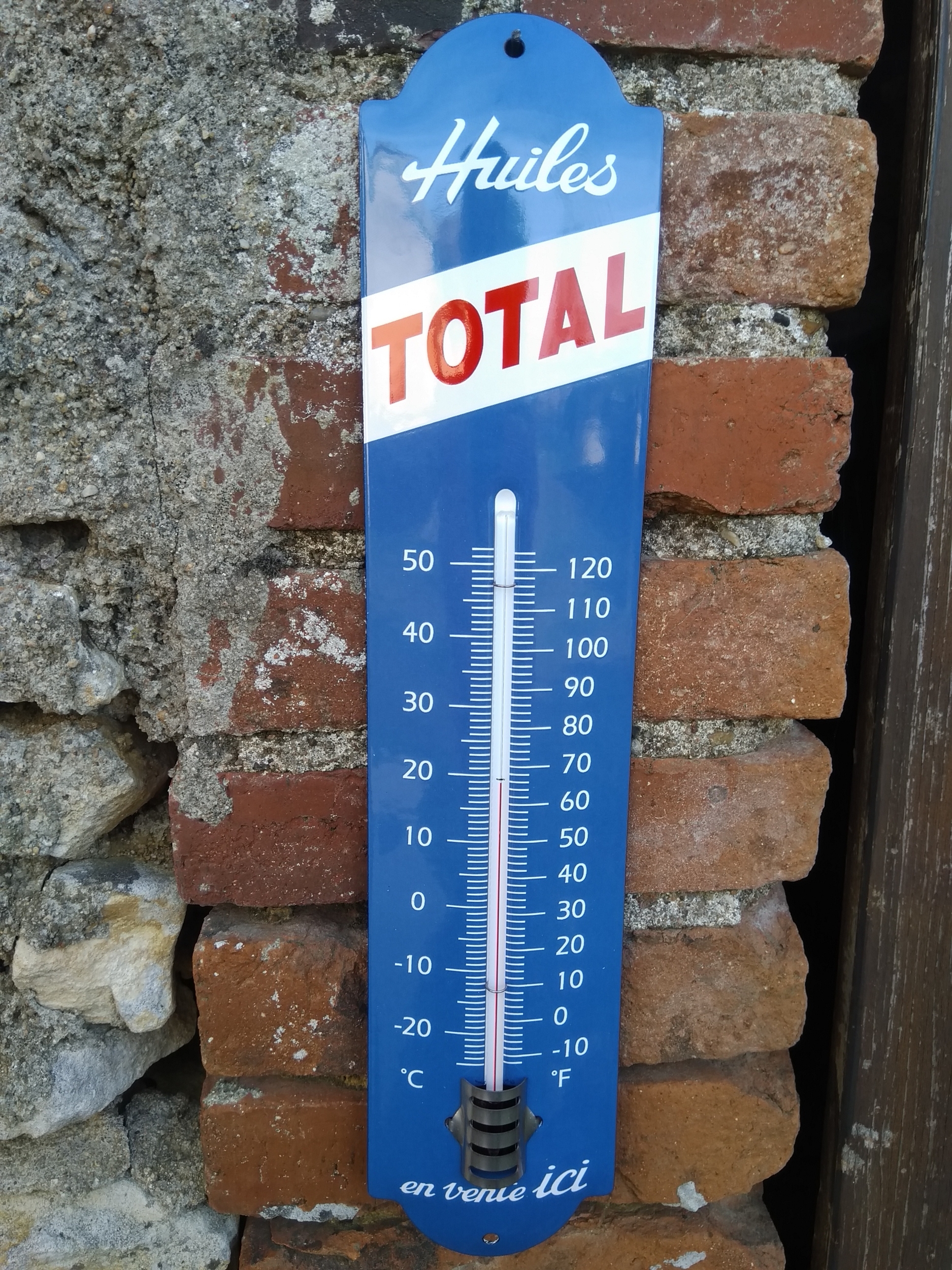 thermomètre total émaillé