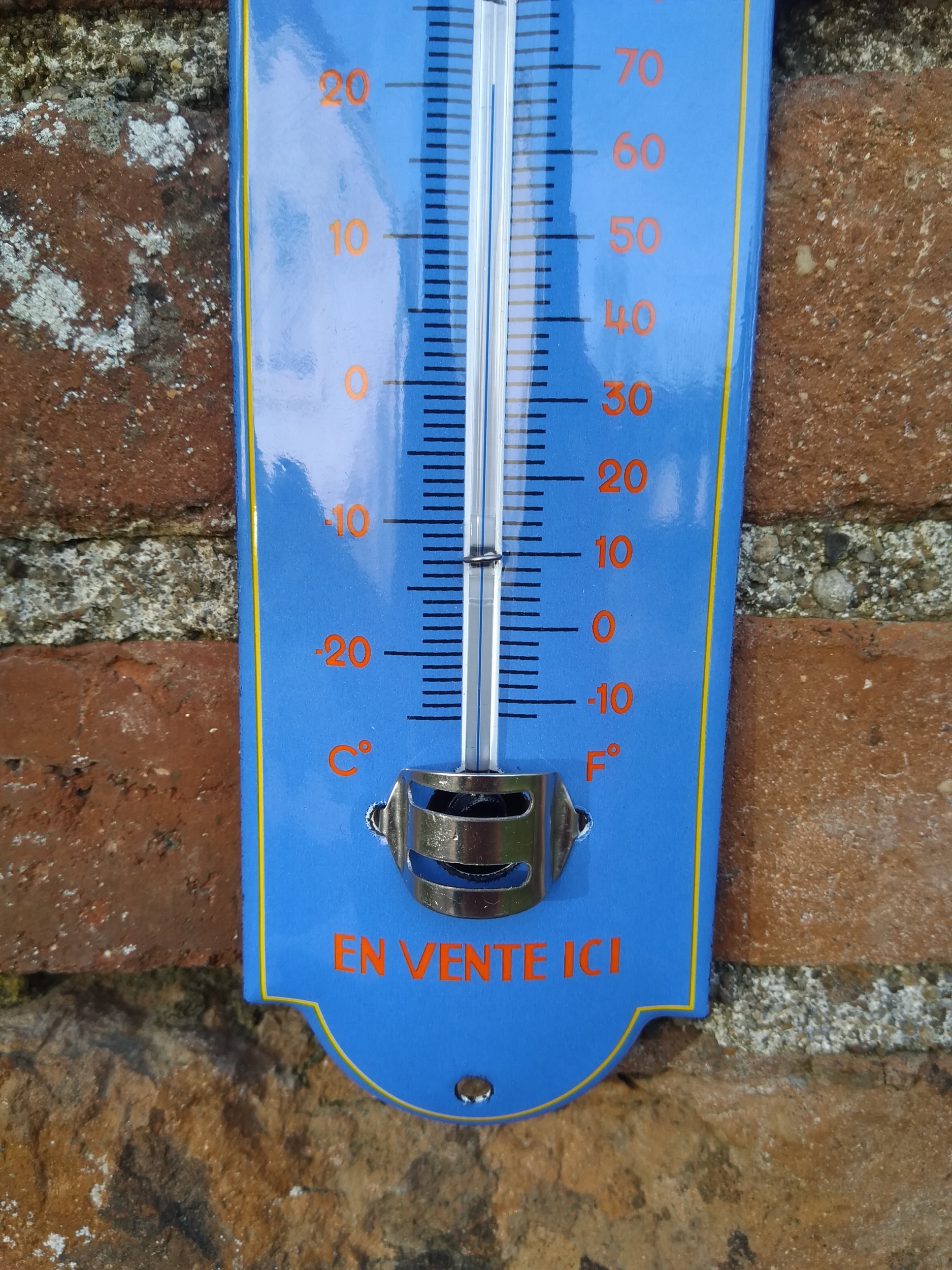 thermomètre vintage orangina