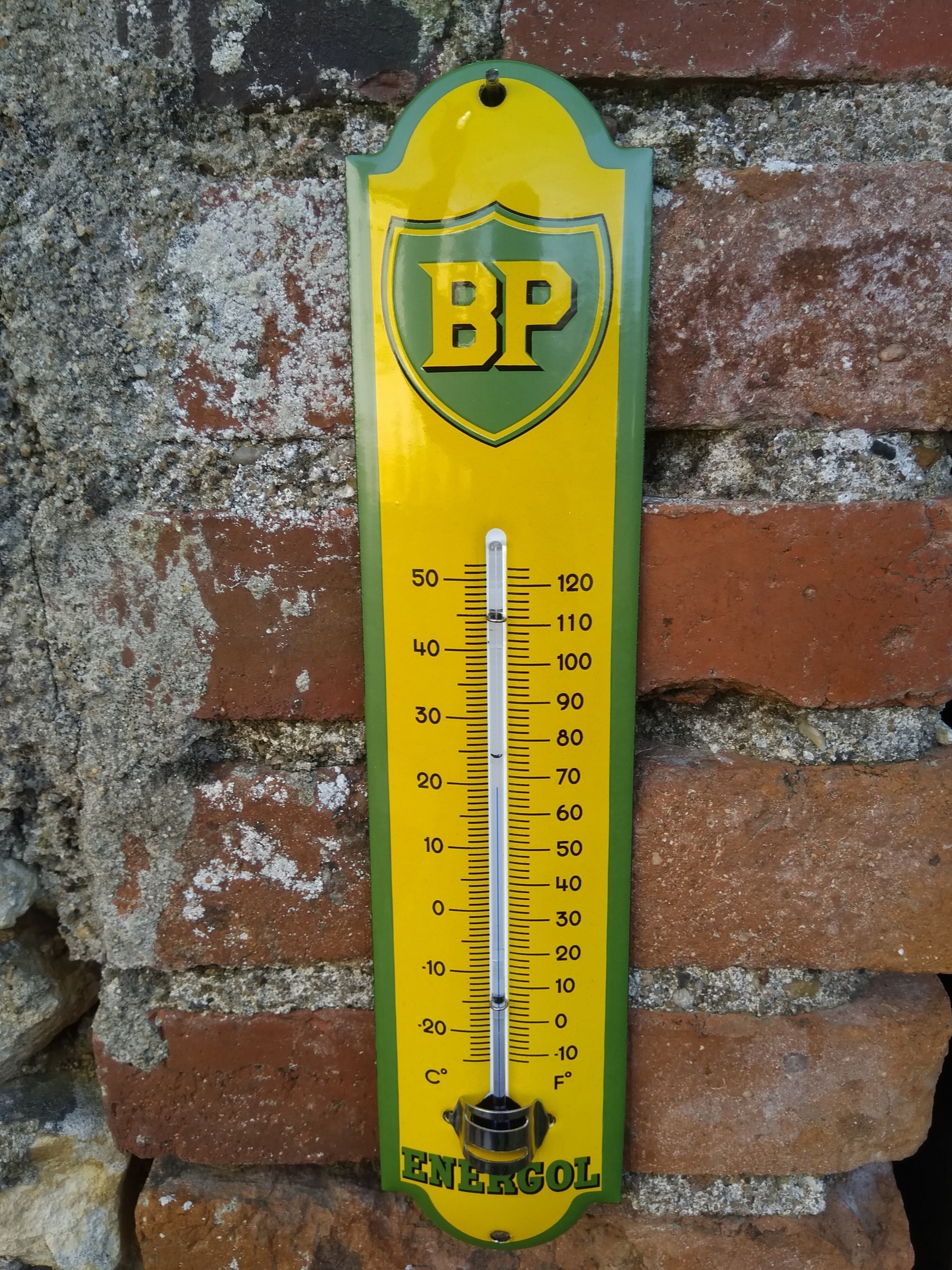 thermomètre bp émaillé