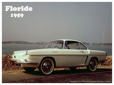 Plaque Renault Floride 1959