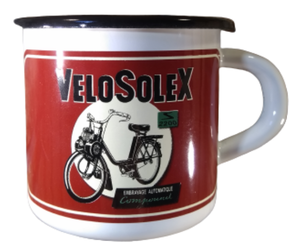 Mug émaillé Velosolex