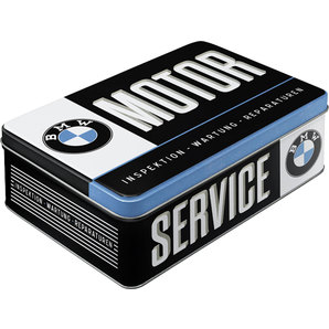 boite bmw service vintage sucre