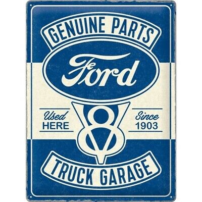 Plaque Ford V8 truck garage édition limitée