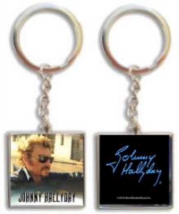 porte clé johnny hallyday