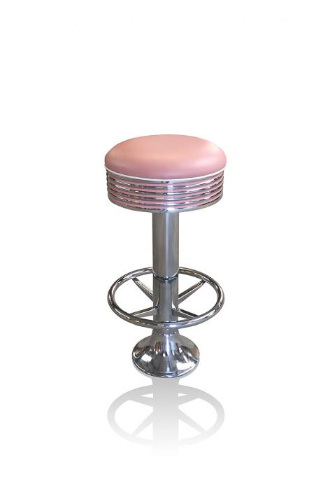 Tabouret de bar avec repose-pieds