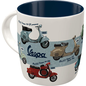 mug vintage vespa scooter