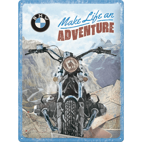 plaque bmw moto adventure
