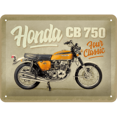 plaque honda cb750 four