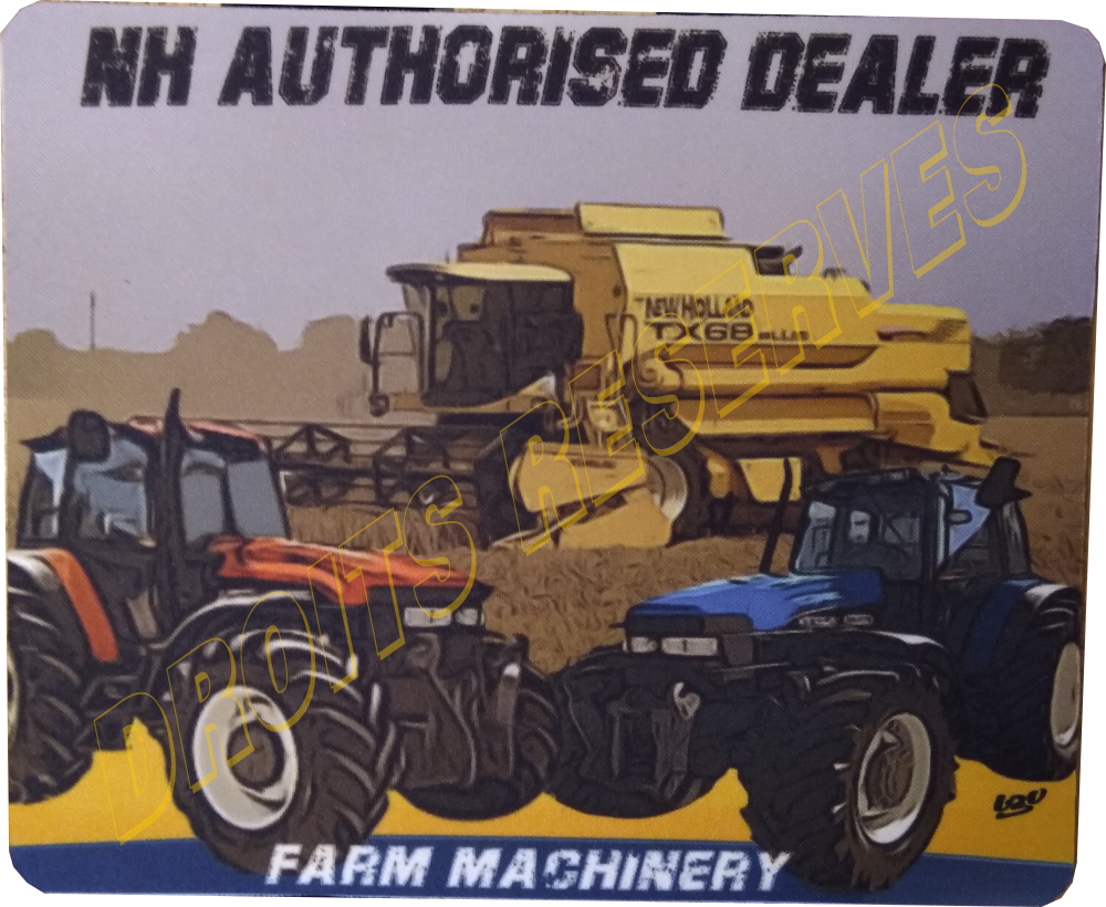 tapis de souris new holland tracteurs