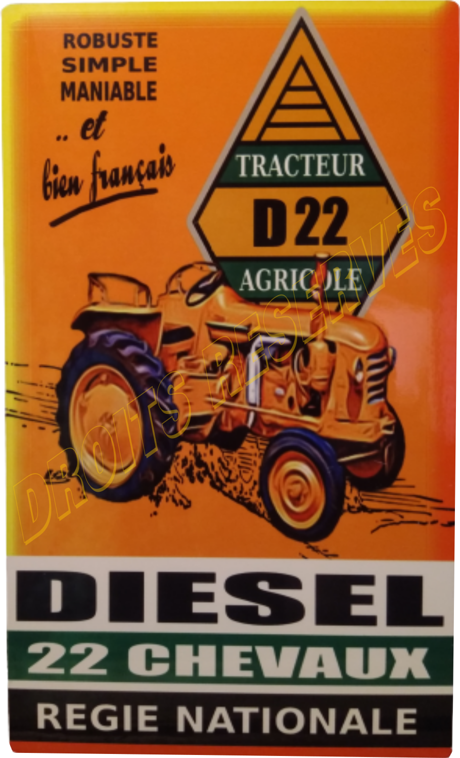 Agriculture Les Plaques Publicitaires Le Grenier Vintage 