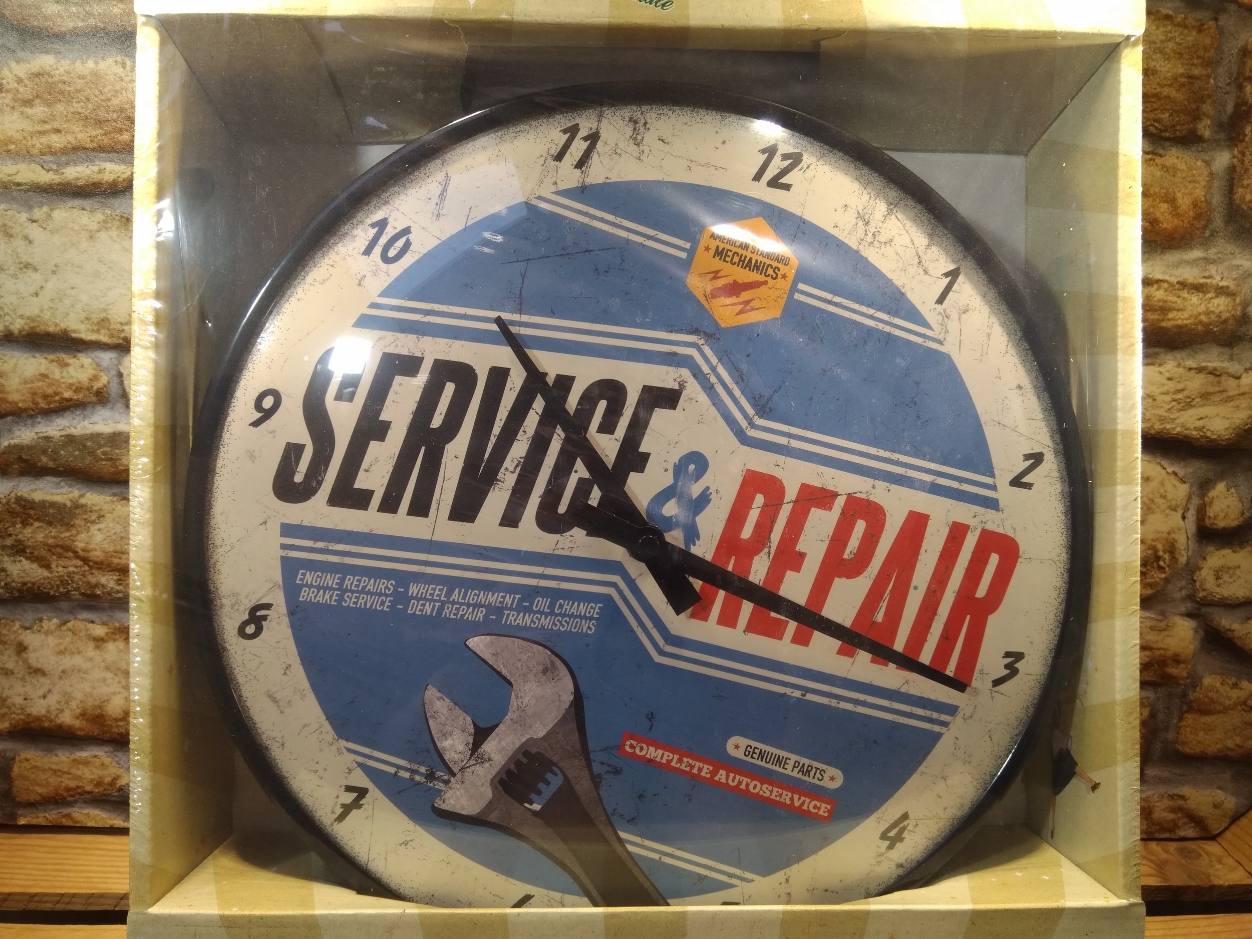 horloge murale service repair décp garage