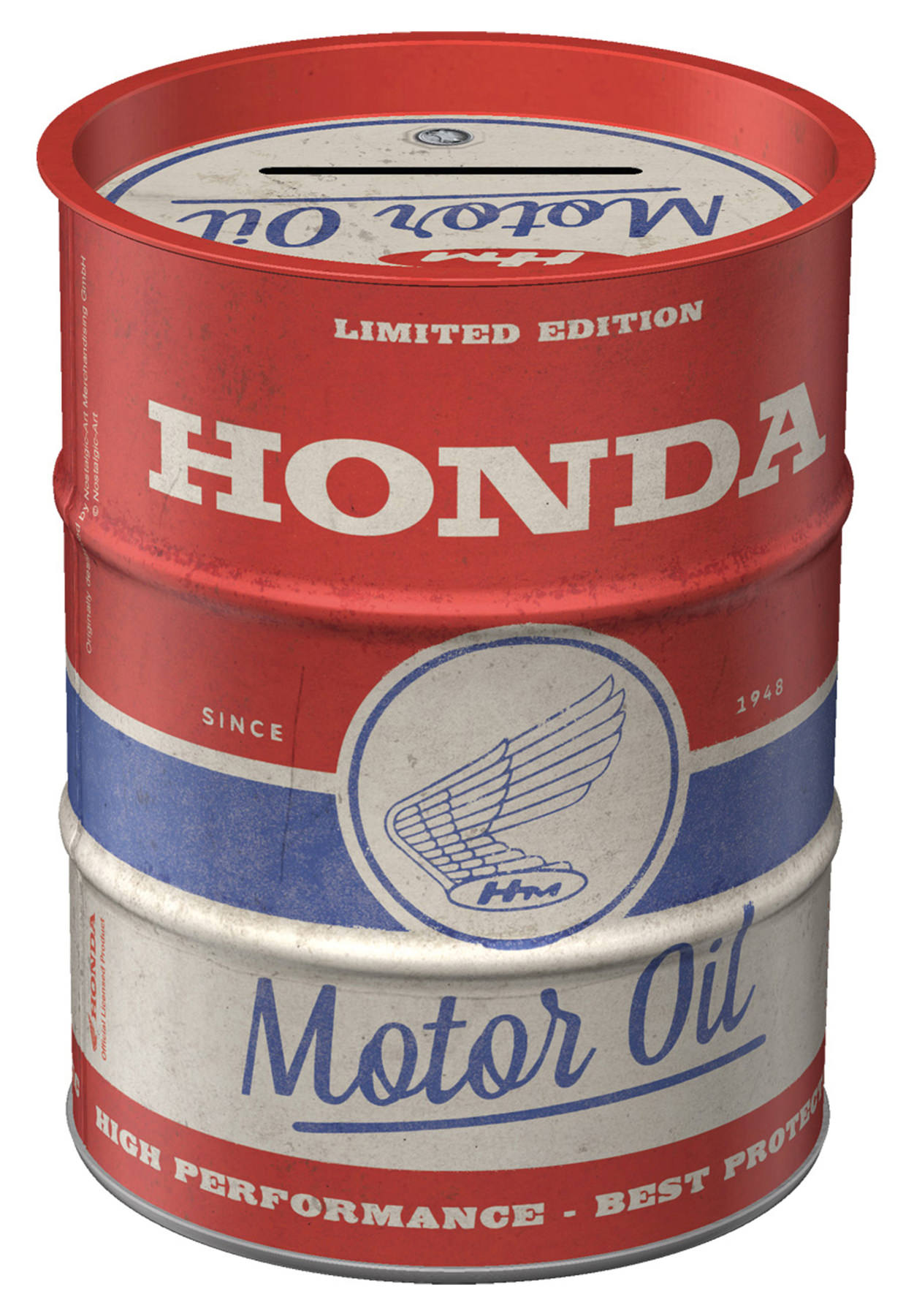 Tirelire baril Honda