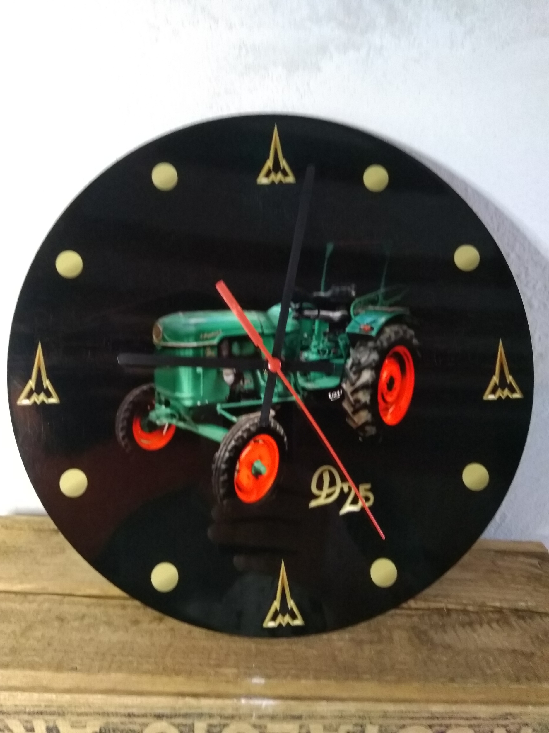 horloge vintage deutz tracteur