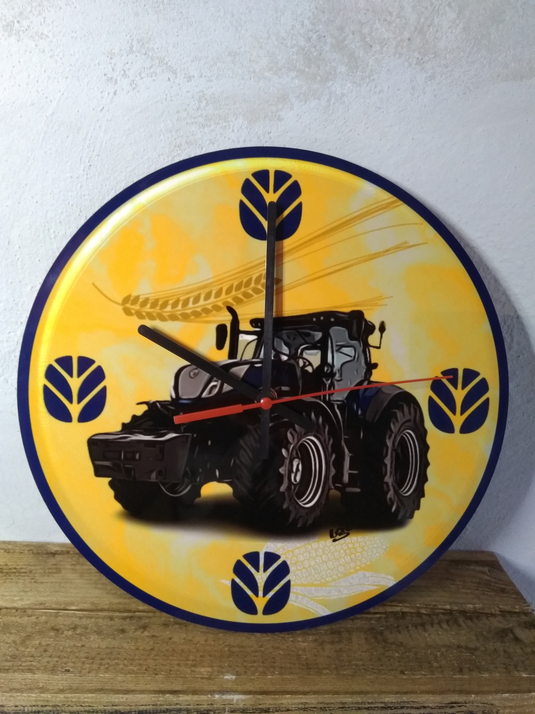 horloge tracteur new holland