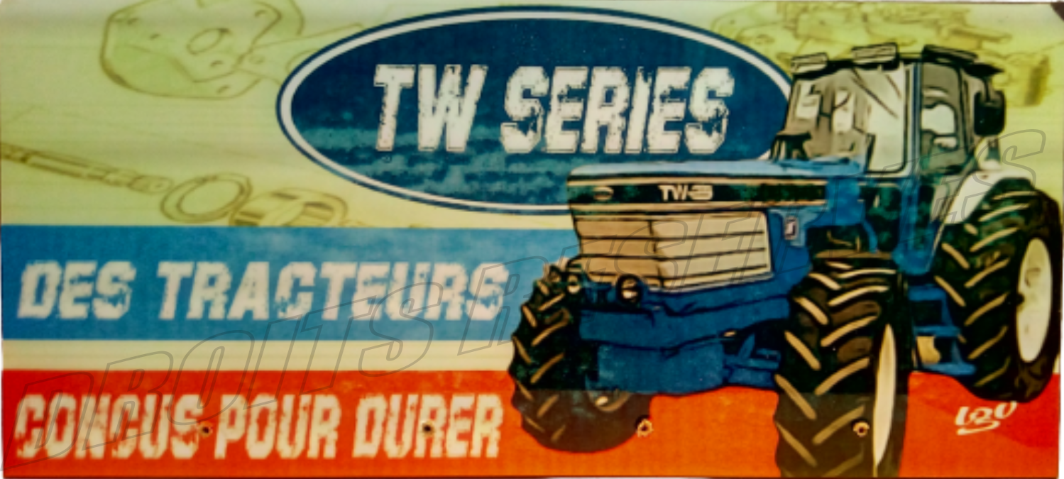 Accroche-clés tracteur Ford TW25