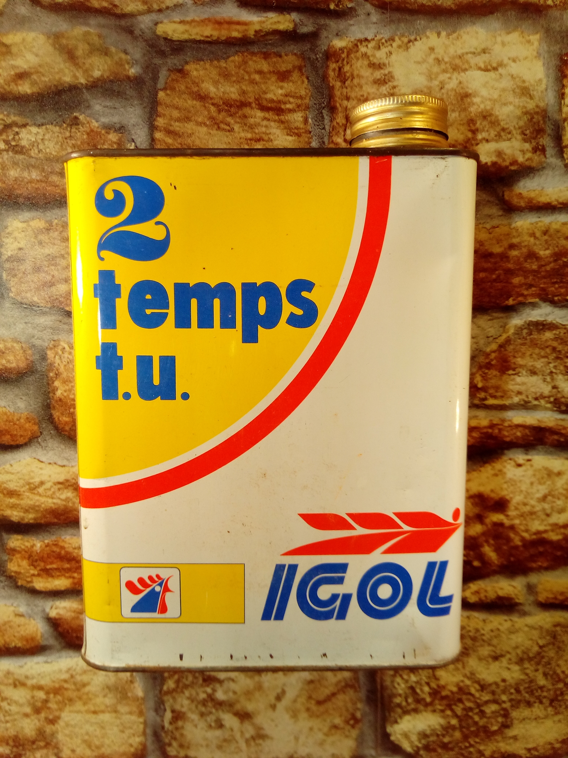 bidon ancien igol 2 temps