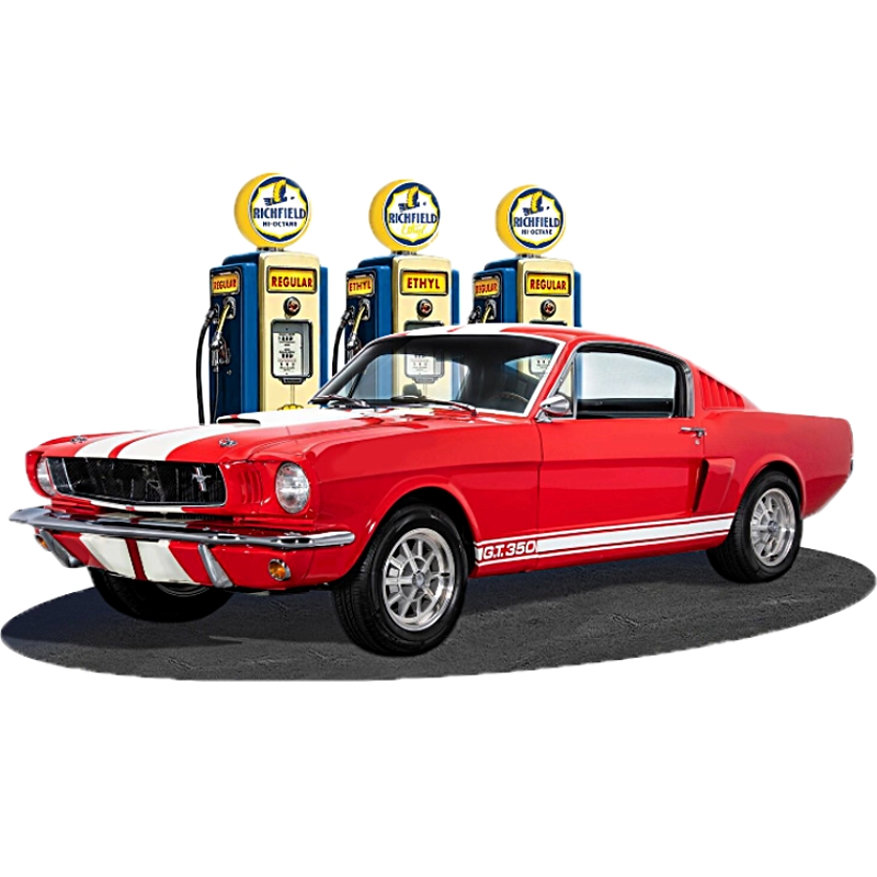 Plaque relief Ford Mustang GT 350