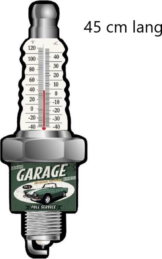 Thermomètre bougie vintage 7/24 garage - Garage/Atelier/Les