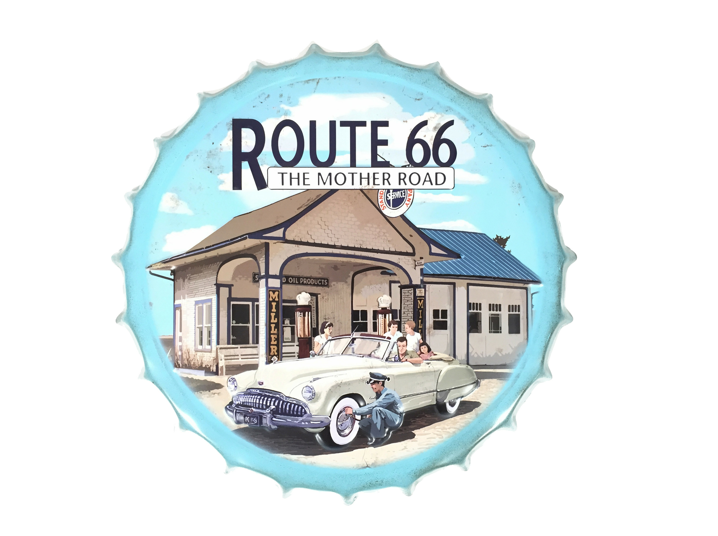 capsule vintage route 66 mother road