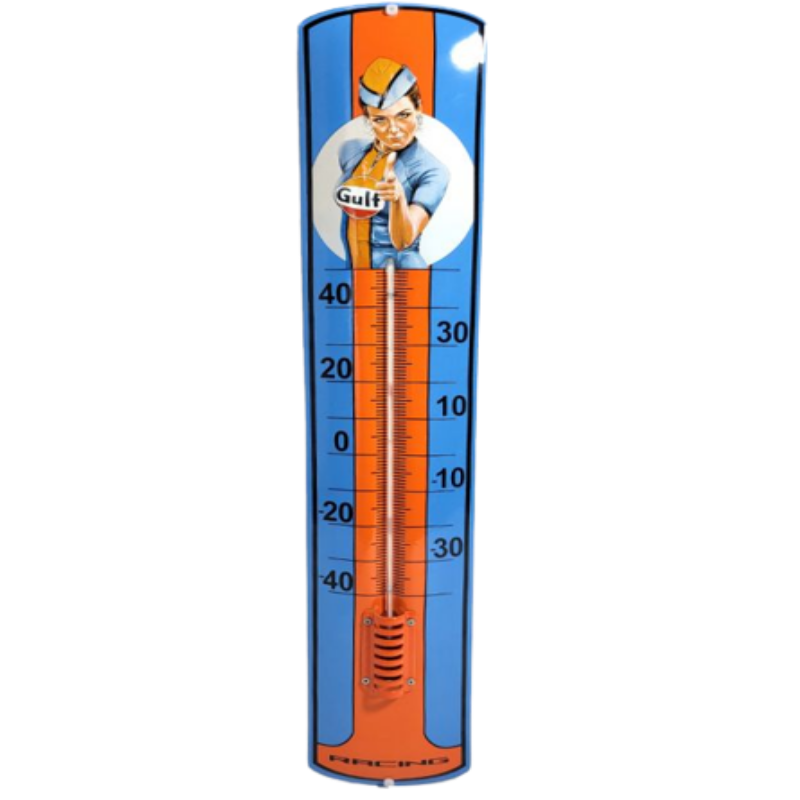 Thermomètre émaillé Gulf 65 cm
