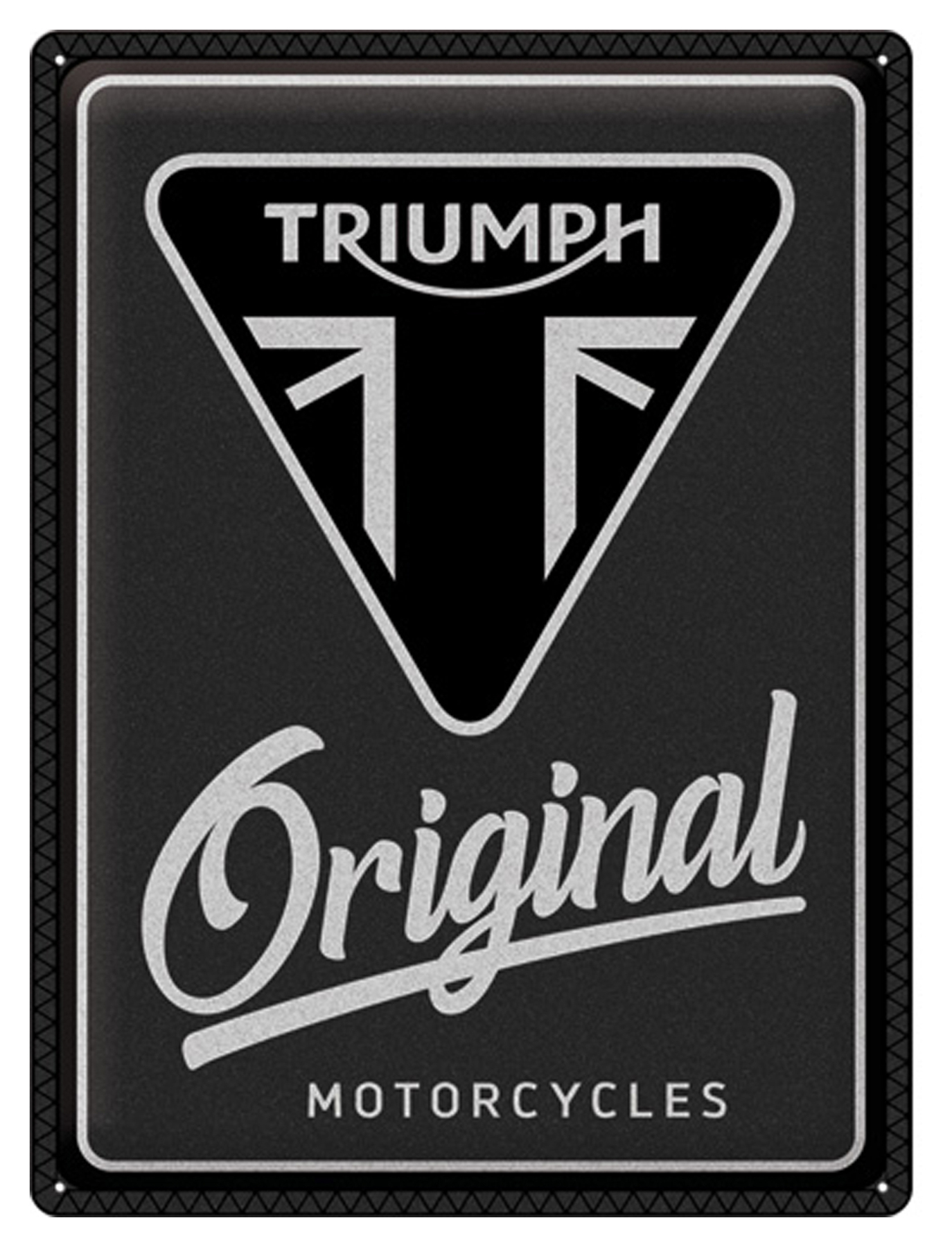 Plaque Triumph original motorcycles