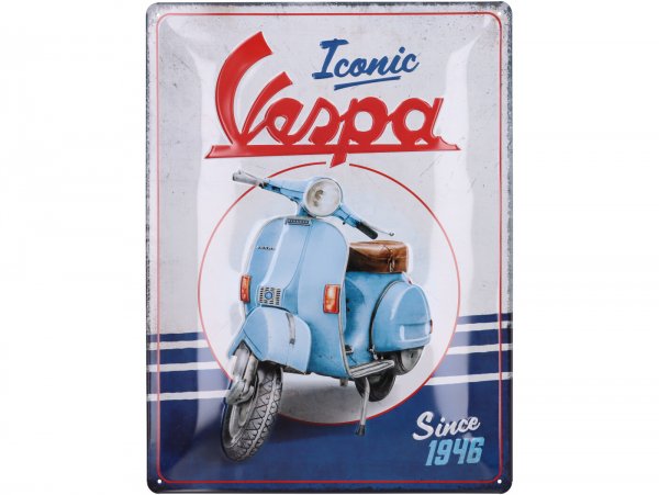 Plaque Vespa Iconic since 1946