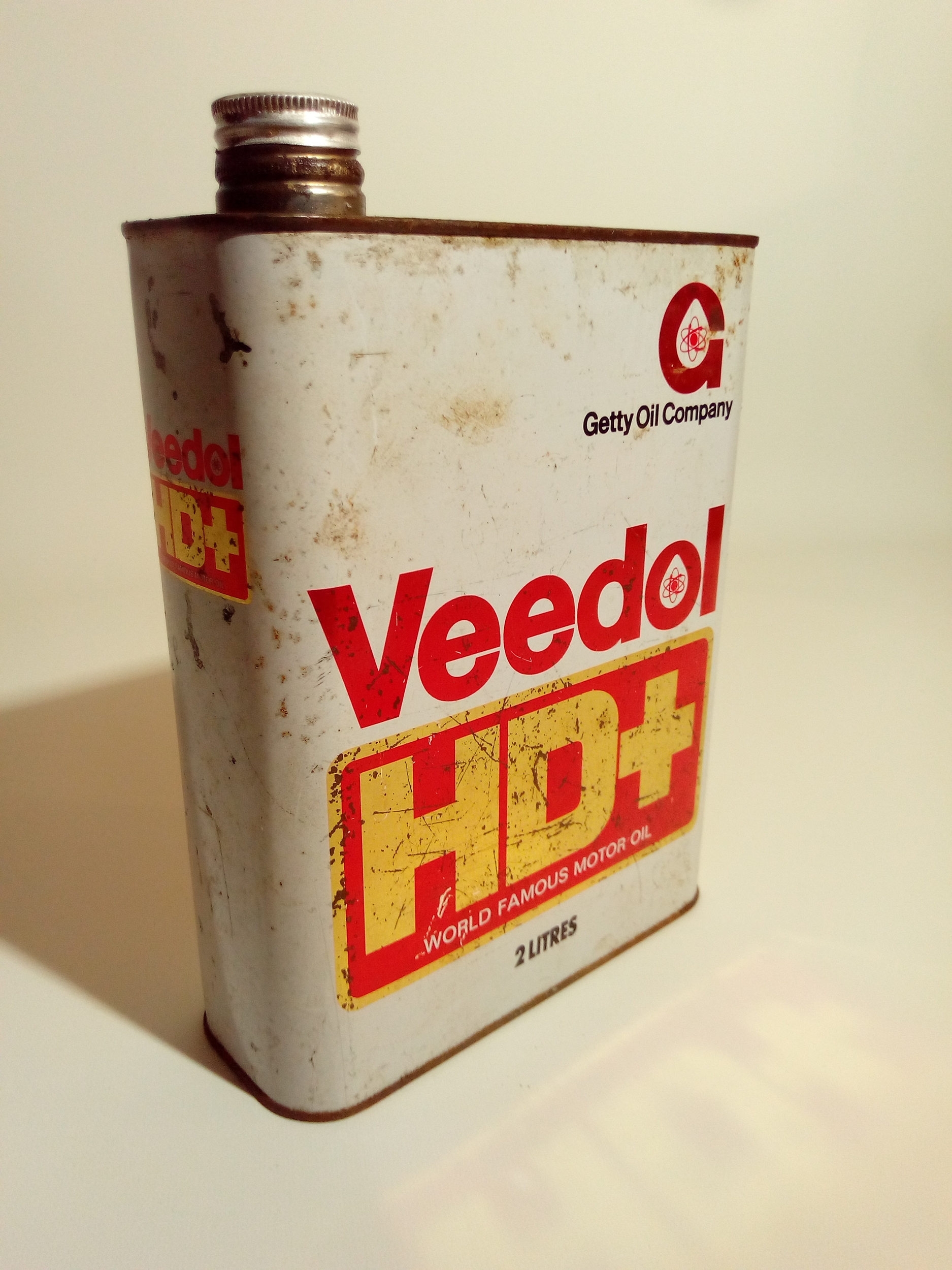 bidon à huile collection Veedol