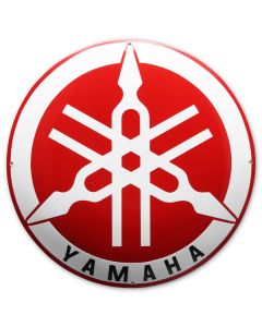 Plaque émaillée logo Yamaha