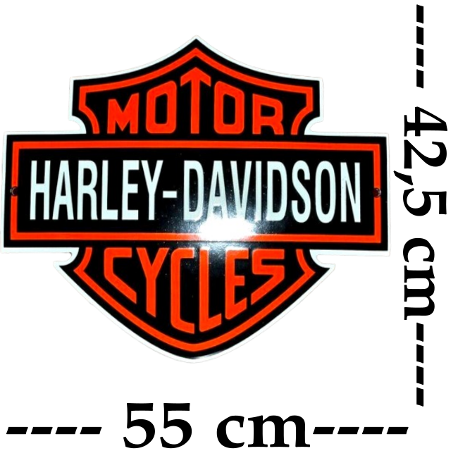 plaque émaillé Harley