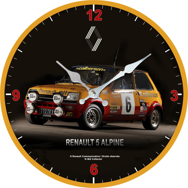 horloge r5 alpine renault