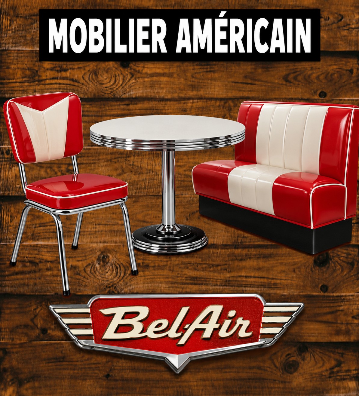 Le mobilier de Diner américain
