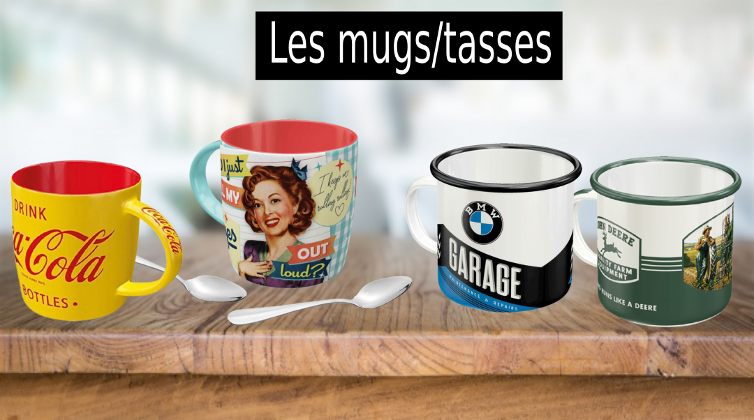 Les mugs et tasses