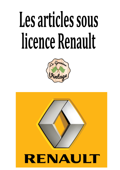 produits dérivés Renault 