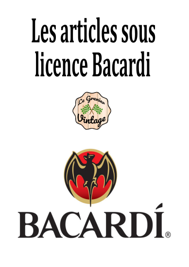 articles collection officielle Bacardi