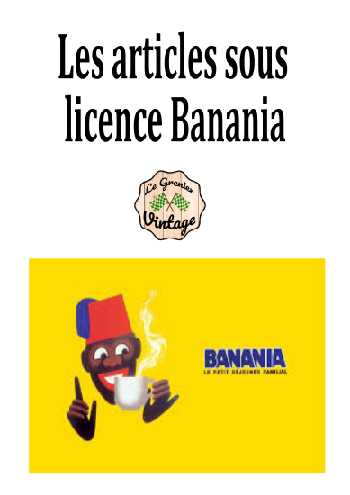 produits dérivés officiels Banania