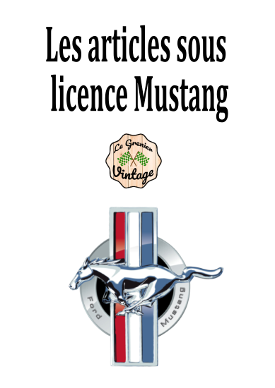produits derivés ford mustang