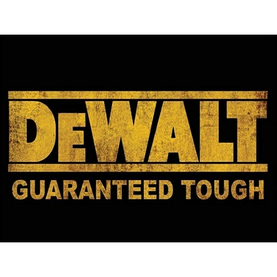 plaque métal déco dewalt 15x20