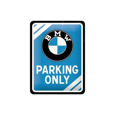 Plaque Métal Voiture De Course BMW, 30 X 20 Cm, Décoration Murale