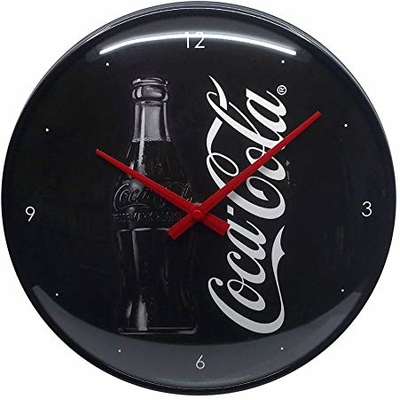Horloge Coca-cola noire