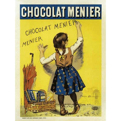 Plaque chocolat menier