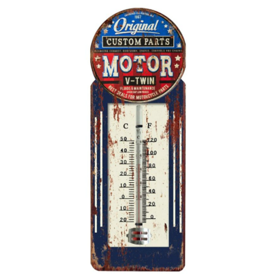 Thermomètre vintage Vtwin Motor