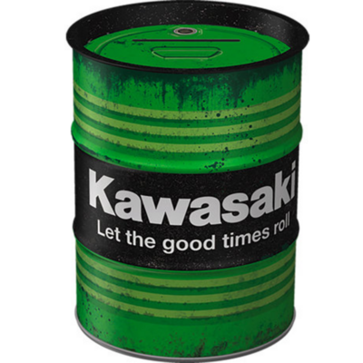 Boite tirelire baril Kawasaki